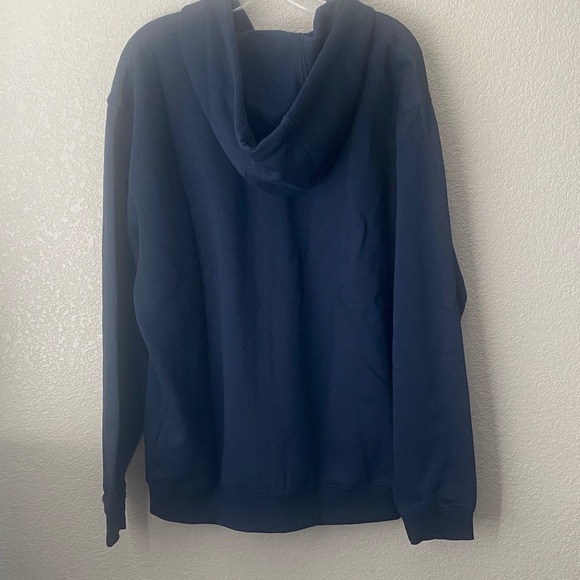 MEN'S  CARHARTT MIDWEIGHT FULL ZIP HOODIE SWEATSHIRT Size/Large/Blue - Picture 8 of 12